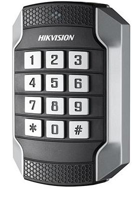 Hikvision DS-K1104MK krtyaolvas, billentyzet, Mifare, IP65